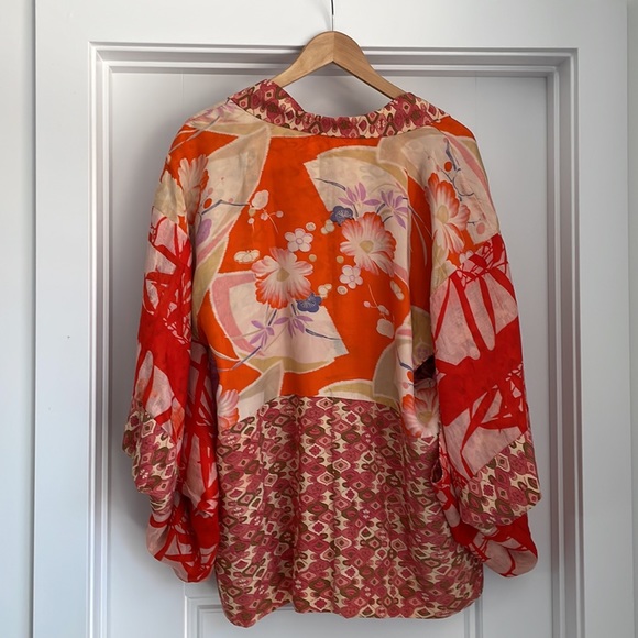 hand made Japanese silk kimono 👘 - Picture 6 of 10